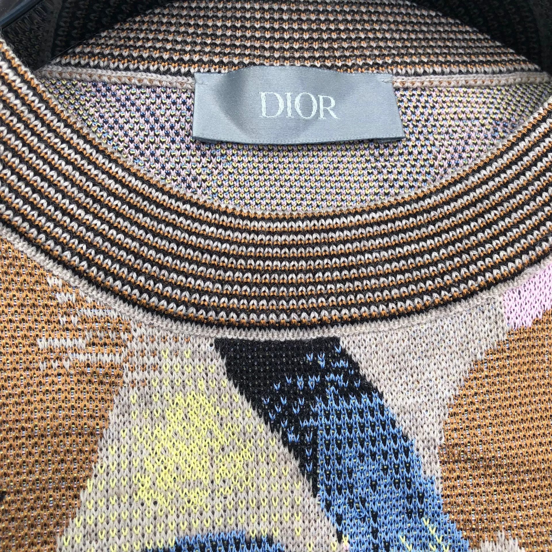 Dior Dior Floral Graffiti Knit Sweater Size US M / EU 48-50 / 2 - 4 Thumbnail