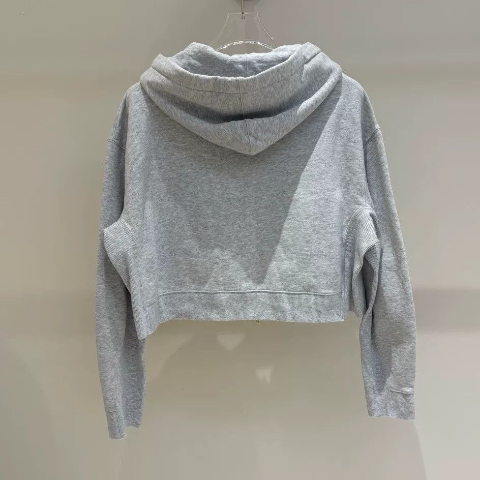 Miu Miu Miu Miu Gray Classic Logo Zip Hoodie Size US XS / EU 42 / 0 - 2 Thumbnail