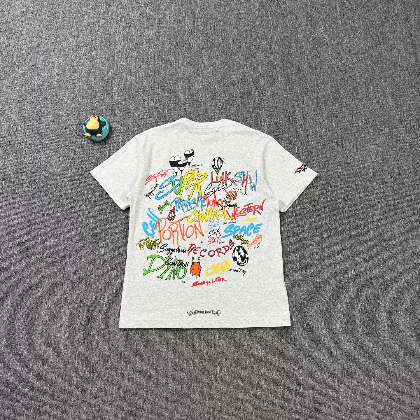 Chrome Hearts chrome hearts gray streetwear short sleeve shirt Size US M / EU 48-50 / 2 - 7 Thumbnail