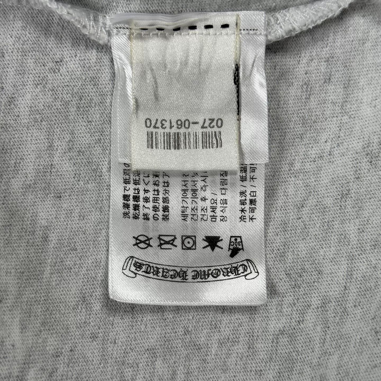 Chrome Hearts chrome hearts gray streetwear short sleeve shirt Size US M / EU 48-50 / 2 - 6 Thumbnail
