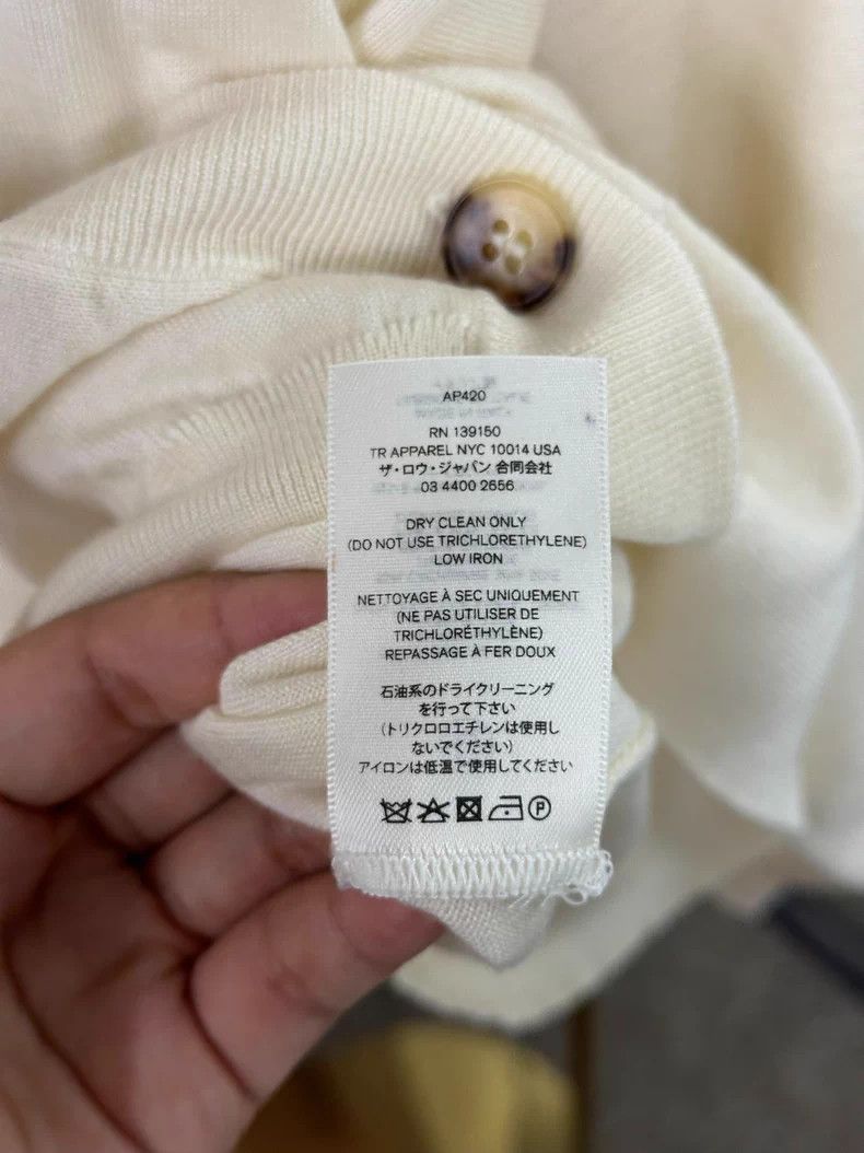 The Row The Row White Cashmere Cardigan Size US S / EU 44-46 / 1 - 6 Thumbnail