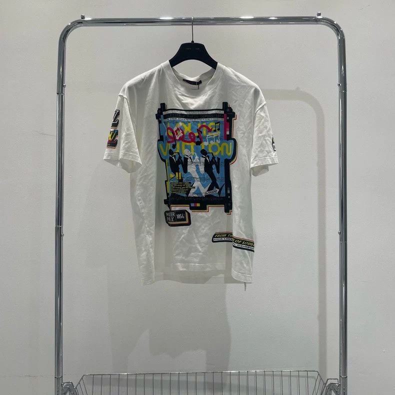 Louis Vuitton Louis Vuitton New Band Short Sleeve Size US L / EU 52-54 / 3 - 2 Thumbnail