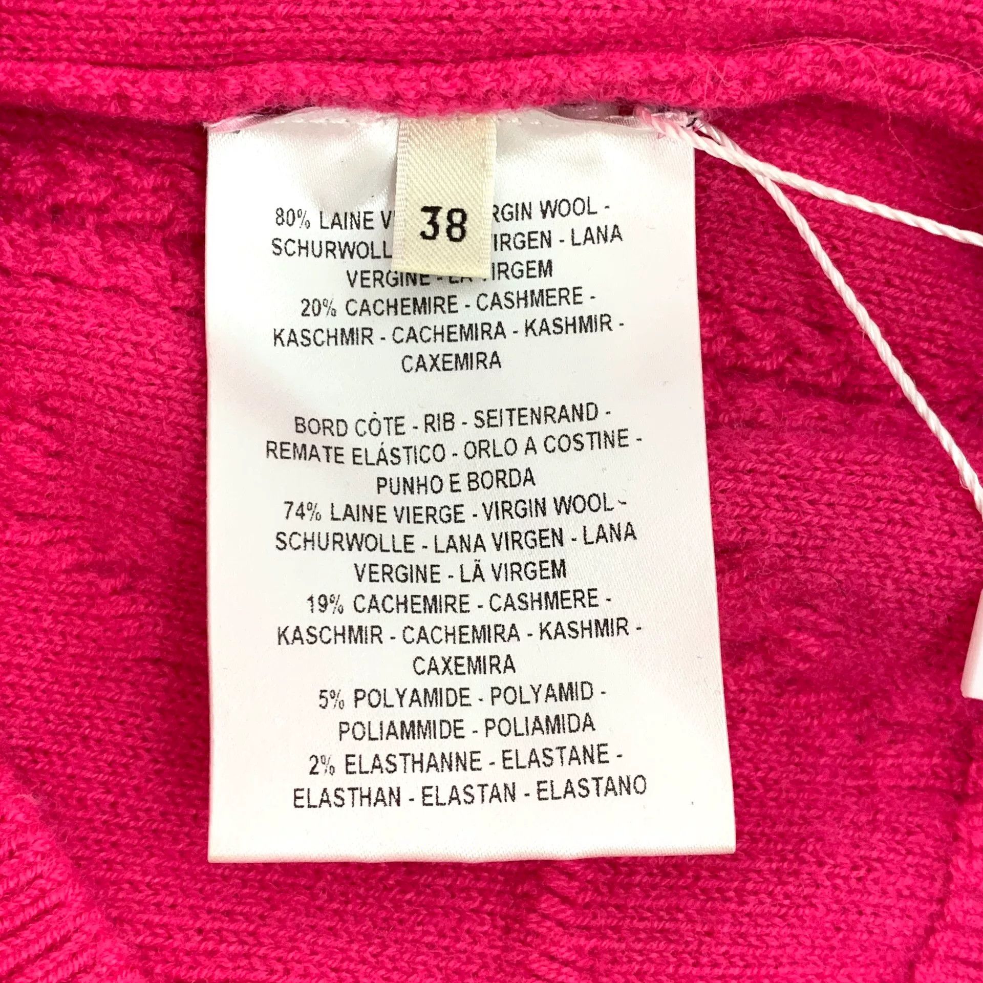Hermes Hermes Red Horseshoe Jacquard Wool Sweater Size US S / EU 44-46 / 1 - 6 Thumbnail