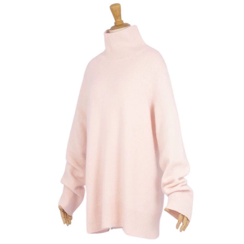 The Row The Row Pink Wool Cashmere Knit Sweater Size US S / EU 44-46 / 1 - 3 Thumbnail