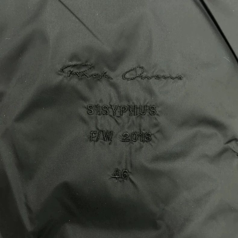 Rick Owens Rick Owens Black Down Bomber Jacket Size US S / EU 44-46 / 1 - 6 Thumbnail