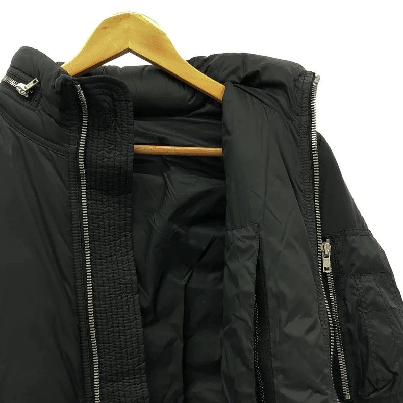 Rick Owens Rick Owens Black Down Bomber Jacket Size US S / EU 44-46 / 1 - 4 Thumbnail