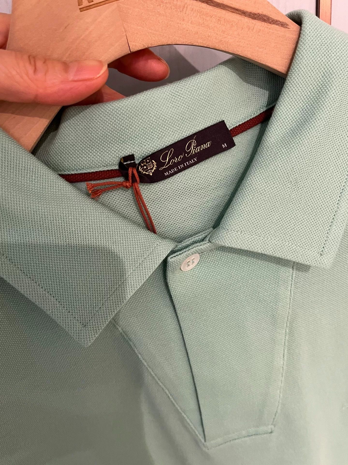 Loro Piana Loro Piana Solid Casual Polo Shirt Size US M / EU 48-50 / 2 - 4 Thumbnail