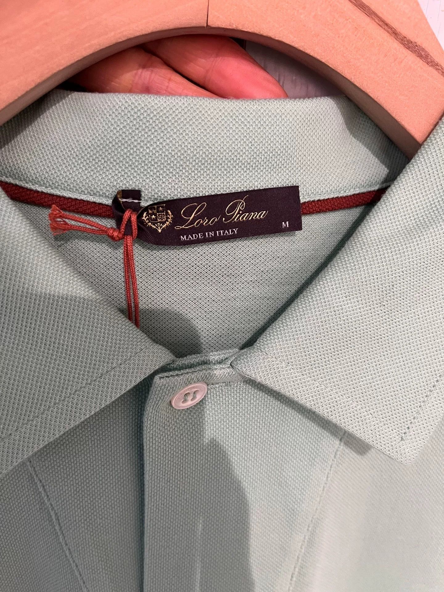 Loro Piana Loro Piana Solid Casual Polo Shirt Size US M / EU 48-50 / 2 - 3 Thumbnail