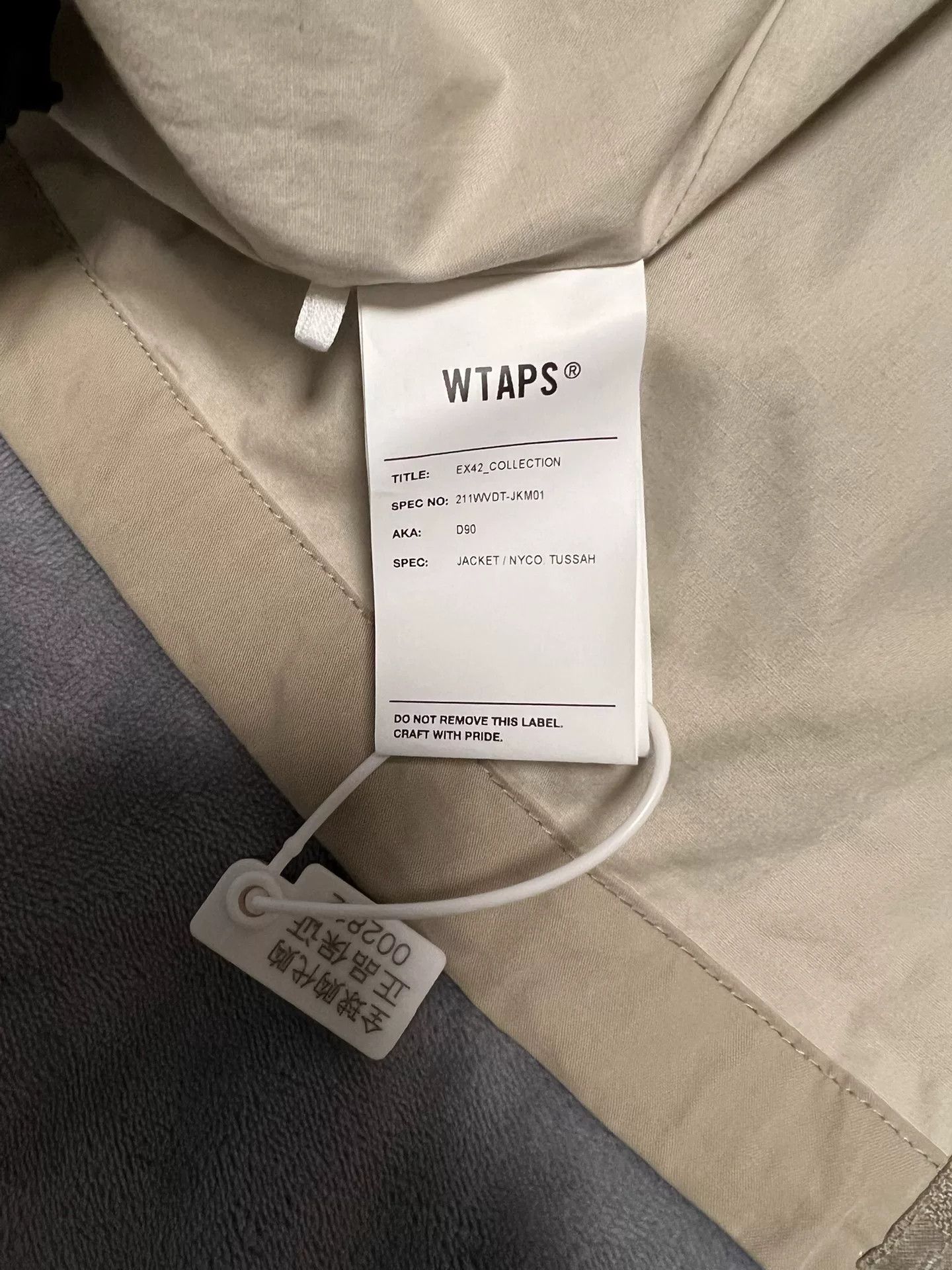 Wtaps WTAPS D90 NYCO TUSSAH Jacket Size US M / EU 48-50 / 2 - 2 Thumbnail