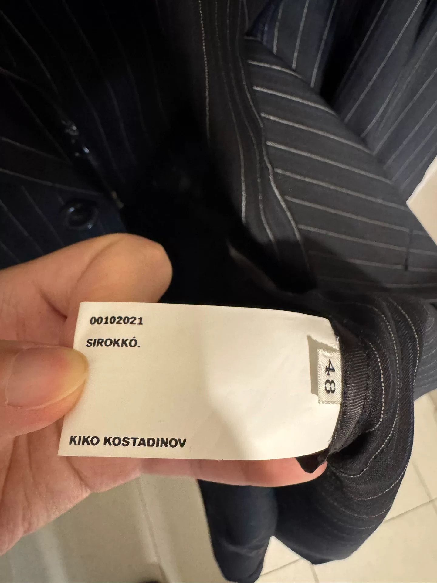 Kiko Kostadinov Kiko Kostadinov Freydal Tailored Long Coat Size US M / EU 48-50 / 2 - 6 Thumbnail