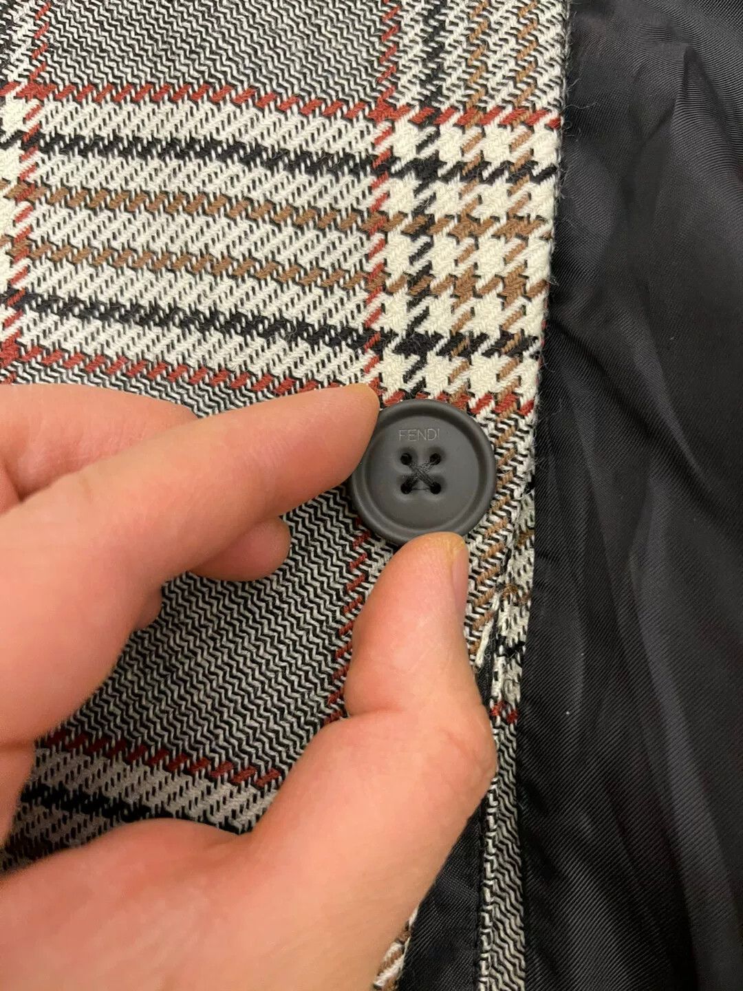 Fendi fendi men's casual wool blazer Size US M / EU 48-50 / 2 - 3 Thumbnail