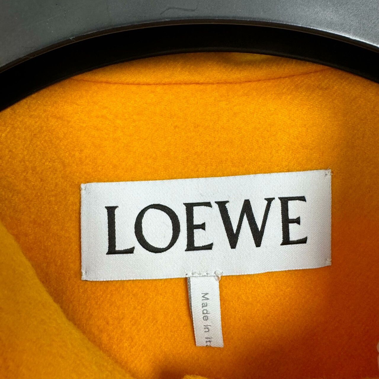 Loewe yellow long wool coat by loewe Size US XS / EU 42 / 0 - 5 Thumbnail
