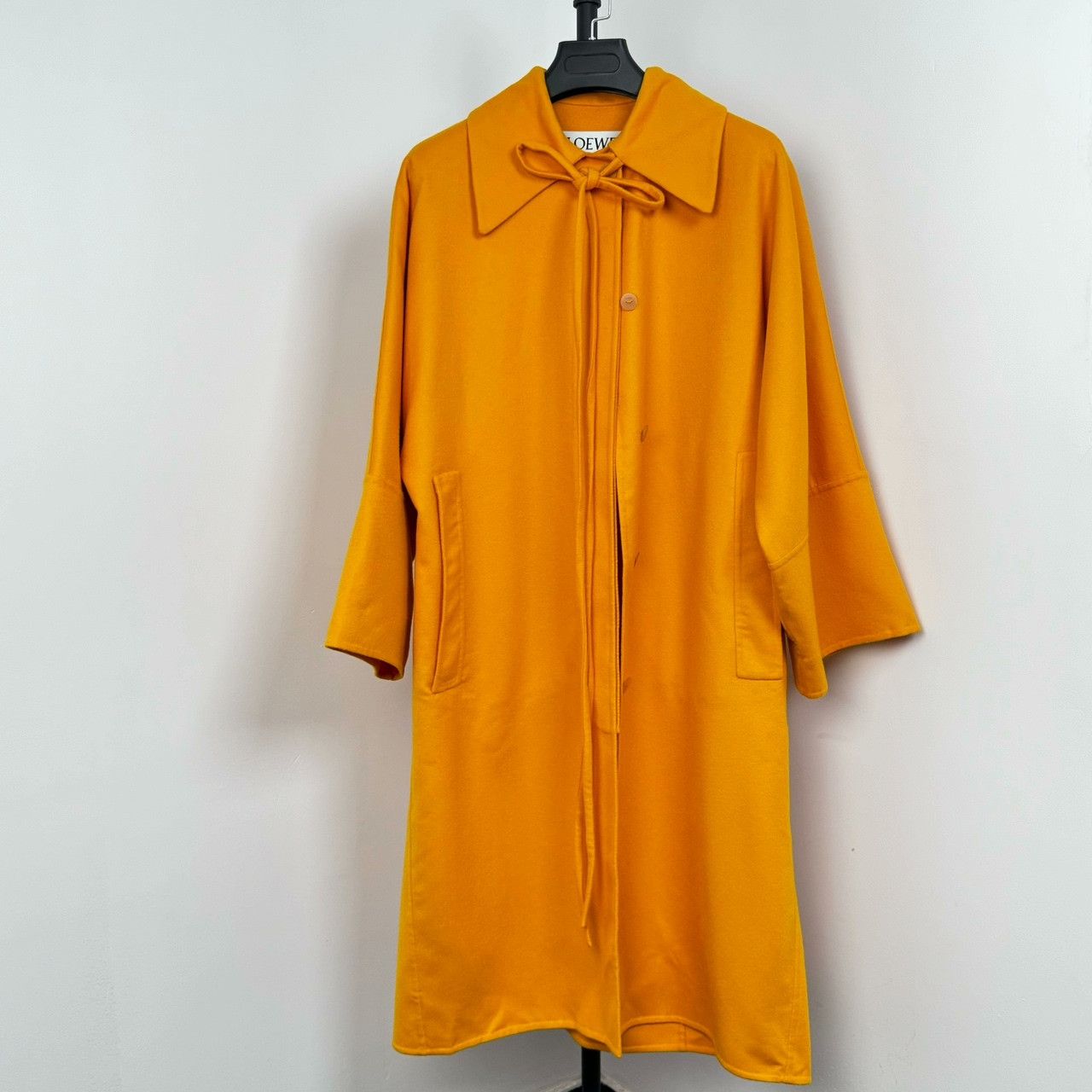 Loewe yellow long wool coat by loewe Size US XS / EU 42 / 0 - 2 Thumbnail