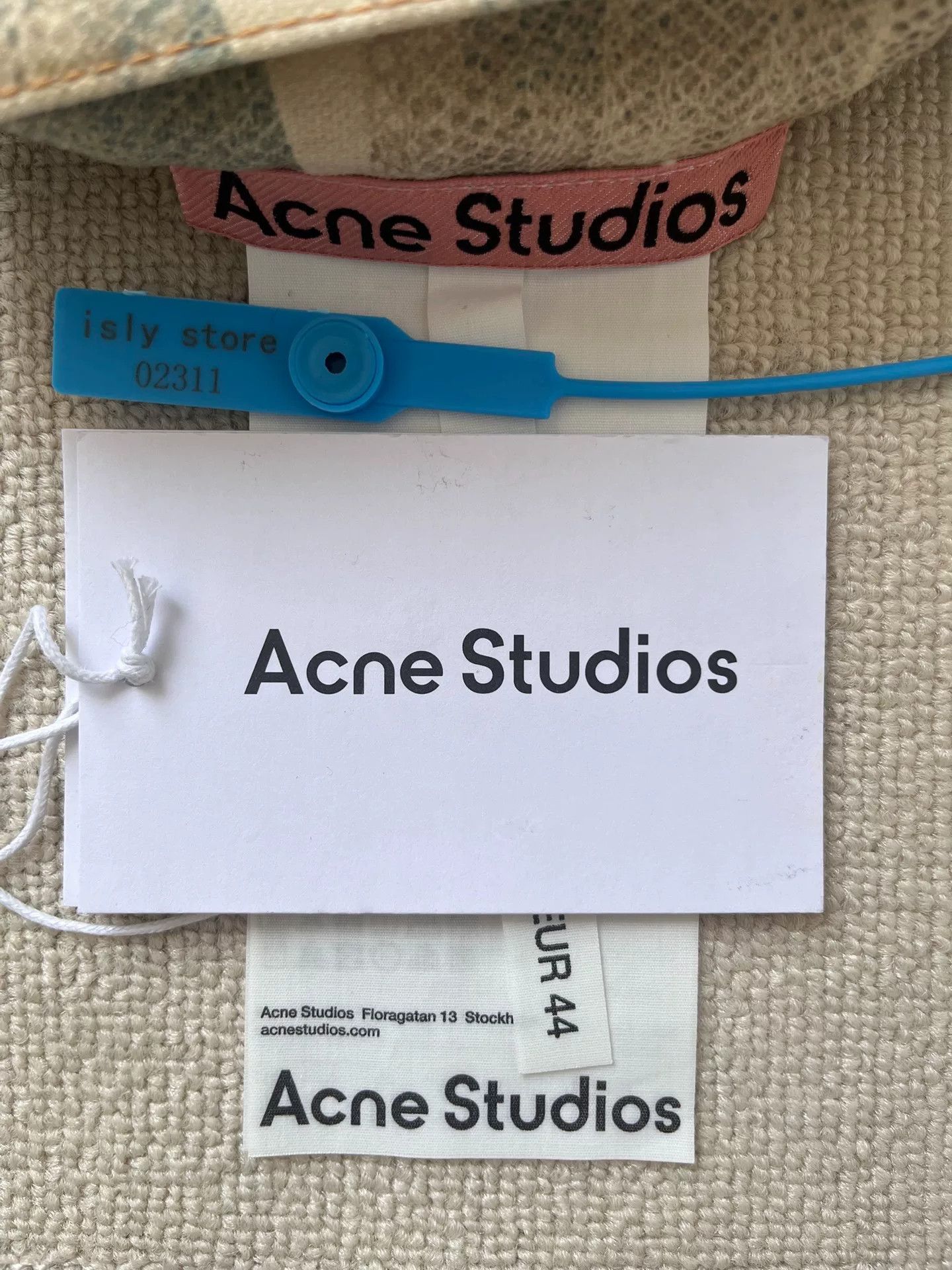 Acne Studios acne studios 3d printed loose fit jeans Size US 44 / EU 60 - 4 Thumbnail
