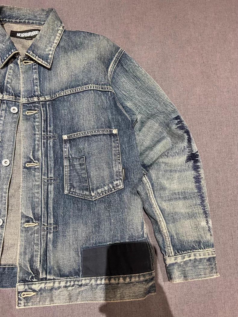 Neighborhood Neighborhood23ss Denim Jacket L Size US L / EU 52-54 / 3 - 3 Thumbnail