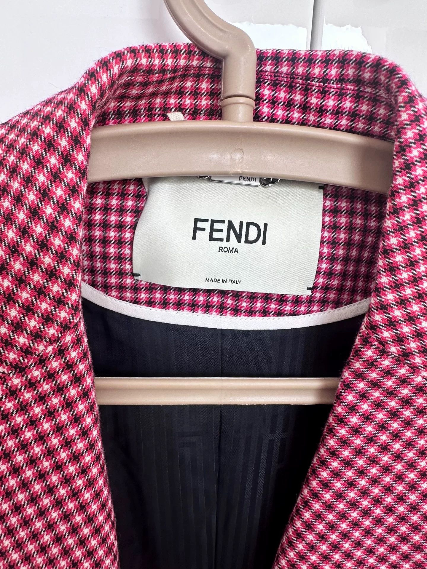 Fendi fendi checkered blazer size 44 Size US M / EU 48-50 / 2 - 3 Thumbnail