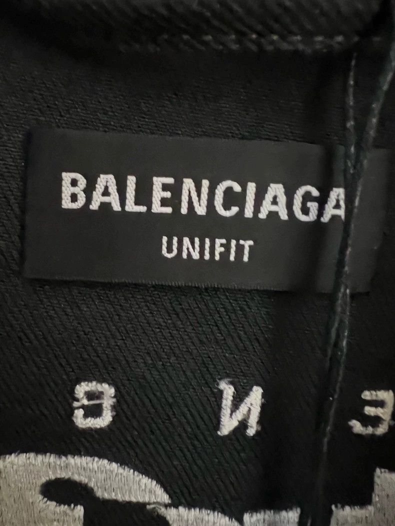 Balenciaga Balenciaga GAMER Embroidered Denim Jacket Size US L / EU 52-54 / 3 - 3 Thumbnail