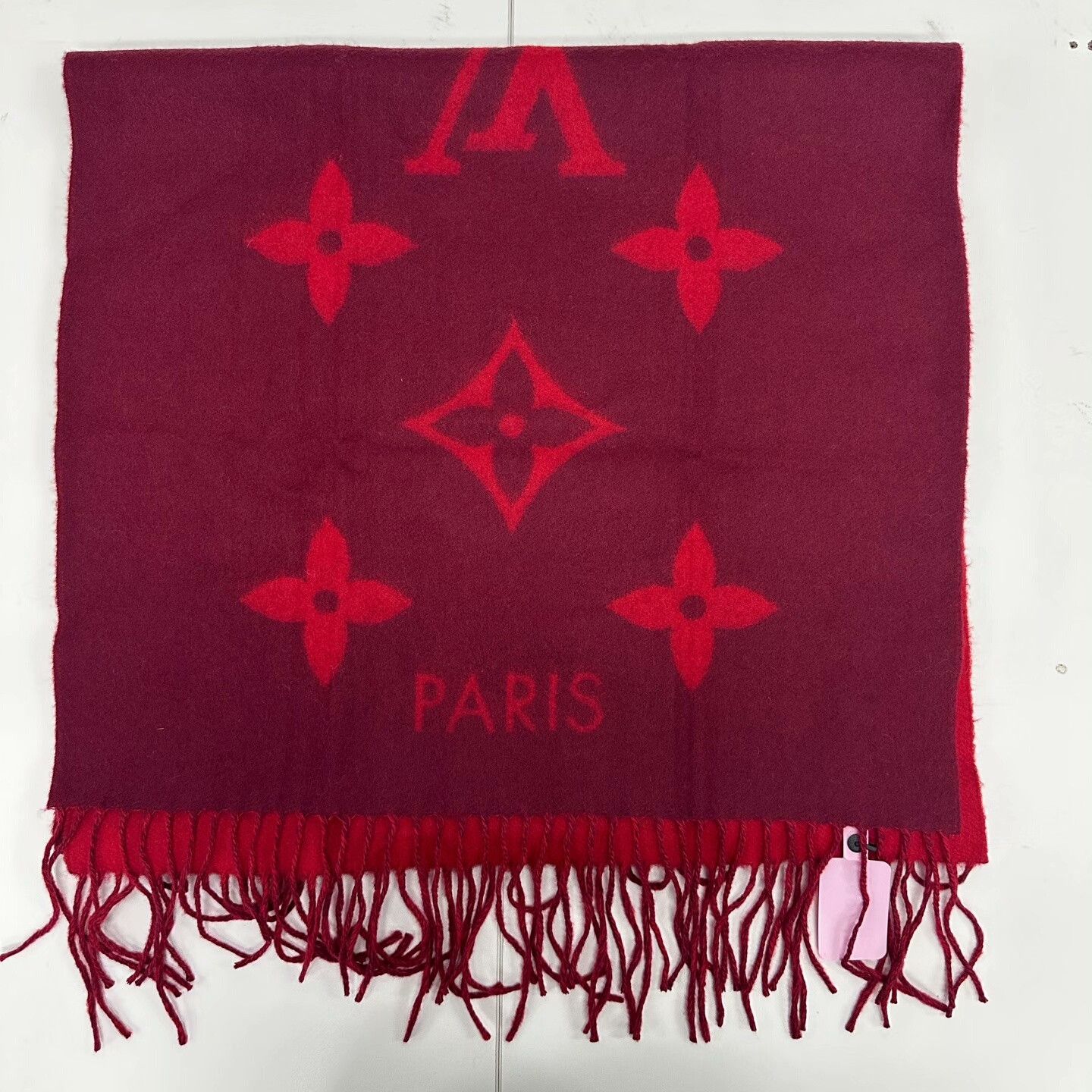 Louis Vuitton LV Double-Sided Cashmere Scarf Size ONE SIZE - 4 Thumbnail