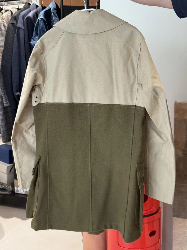 Nigel Cabourn Nigel Cabourn Military Patchwork Coat Size US M / EU 48-50 / 2 - 2 Thumbnail