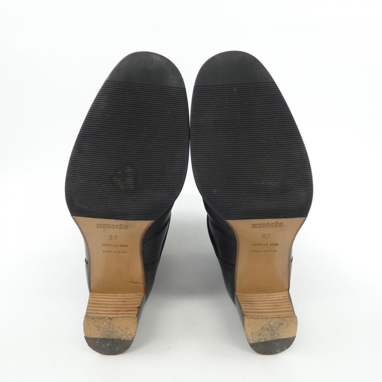 Hermes Hermes Hermes Long Boots Leather Long Boots 37 Leather Shoes DUTY FREE for USA Size ONE SIZE - 4 Thumbnail