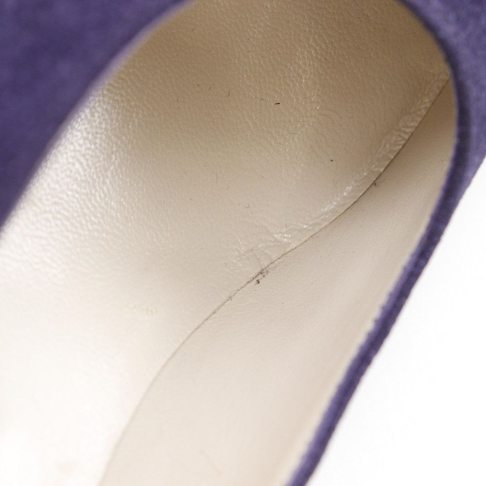 Chanel Chanel Chanel Coco Mark Suede Pumps Suede Shoes A10859X01041 DUTY FREE for USA Size ONE SIZE - 12 Thumbnail