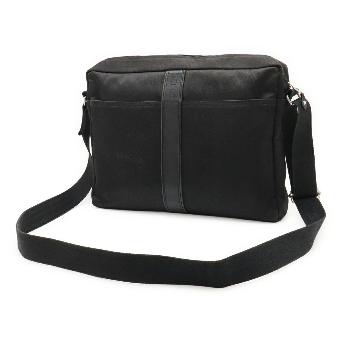 Hermes Hermes Hermes Acapulco MM Nylon Leather Shoulder Bag Leather Crossbody Bag DUTY FREE for USA Size ONE SIZE - 2 Thumbnail
