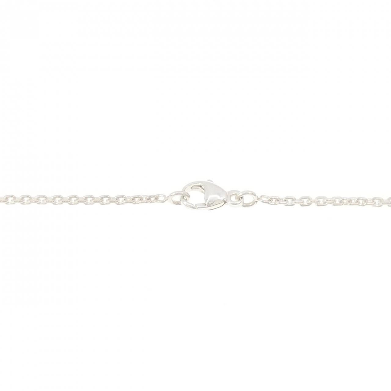 Louis Vuitton Louis Vuitton Louis Vuitton Lockit 925 Silver Necklace Metal Necklace Q93559 DUTY FREE for USA Size ONE SIZE - 5 Thumbnail