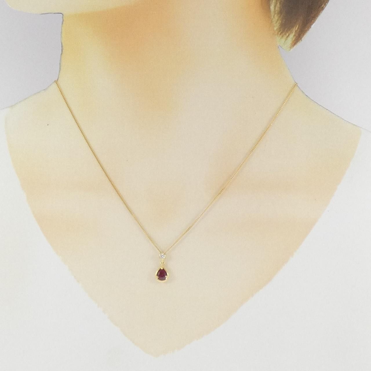 Mikimoto Mikimoto Mikimoto Au750 Necklace Metal Necklace DUTY FREE for USA Size ONE SIZE - 6 Thumbnail