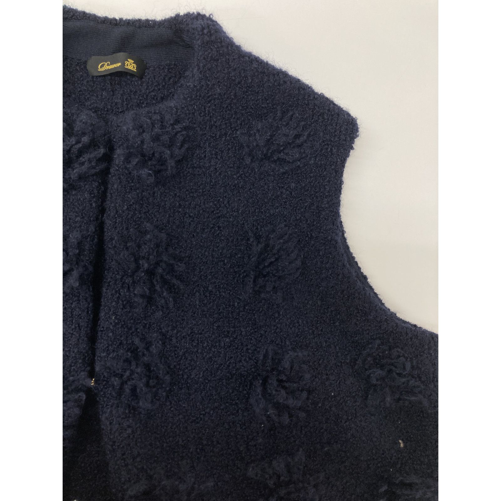 Other Other Drawer 7G Milano Wool Mohair Fringe Vest Others Tops 6515-299-0541 DUTY FREE for USA Size ONE SIZE - 7 Thumbnail