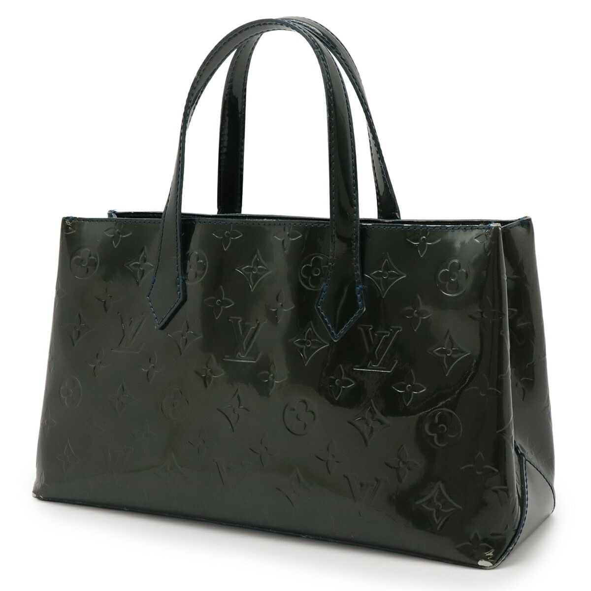 Louis Vuitton Louis Vuitton Louis Vuitton Wilshire PM Monogram Vernis Handbag Enamel Tote Bag M91451 DUTY FREE for USA Size ONE SIZE - 2 Thumbnail