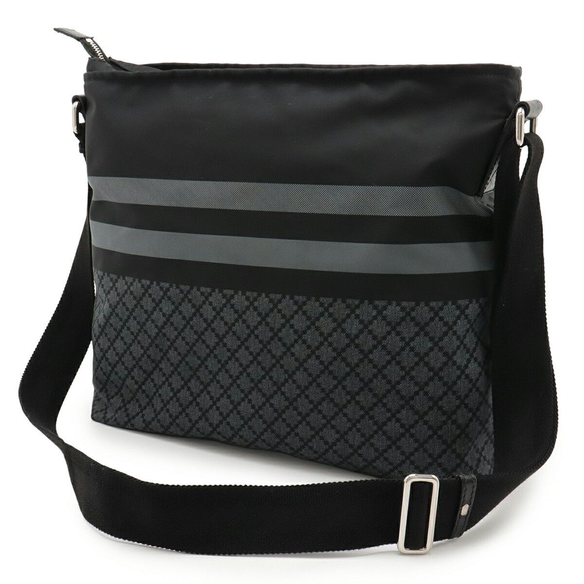 Gucci Gucci Gucci Diamante Nylon Leather Shoulder Bag Leather Crossbody Bag 270410 DUTY FREE for USA Size ONE SIZE - 2 Thumbnail