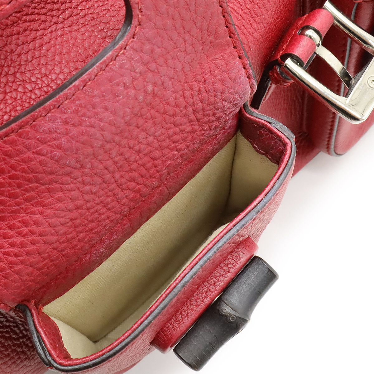 Gucci Gucci Gucci Bamboo Leather 2way Backpack Leather Backpack 370833 DUTY FREE for USA Size ONE SIZE - 9 Thumbnail