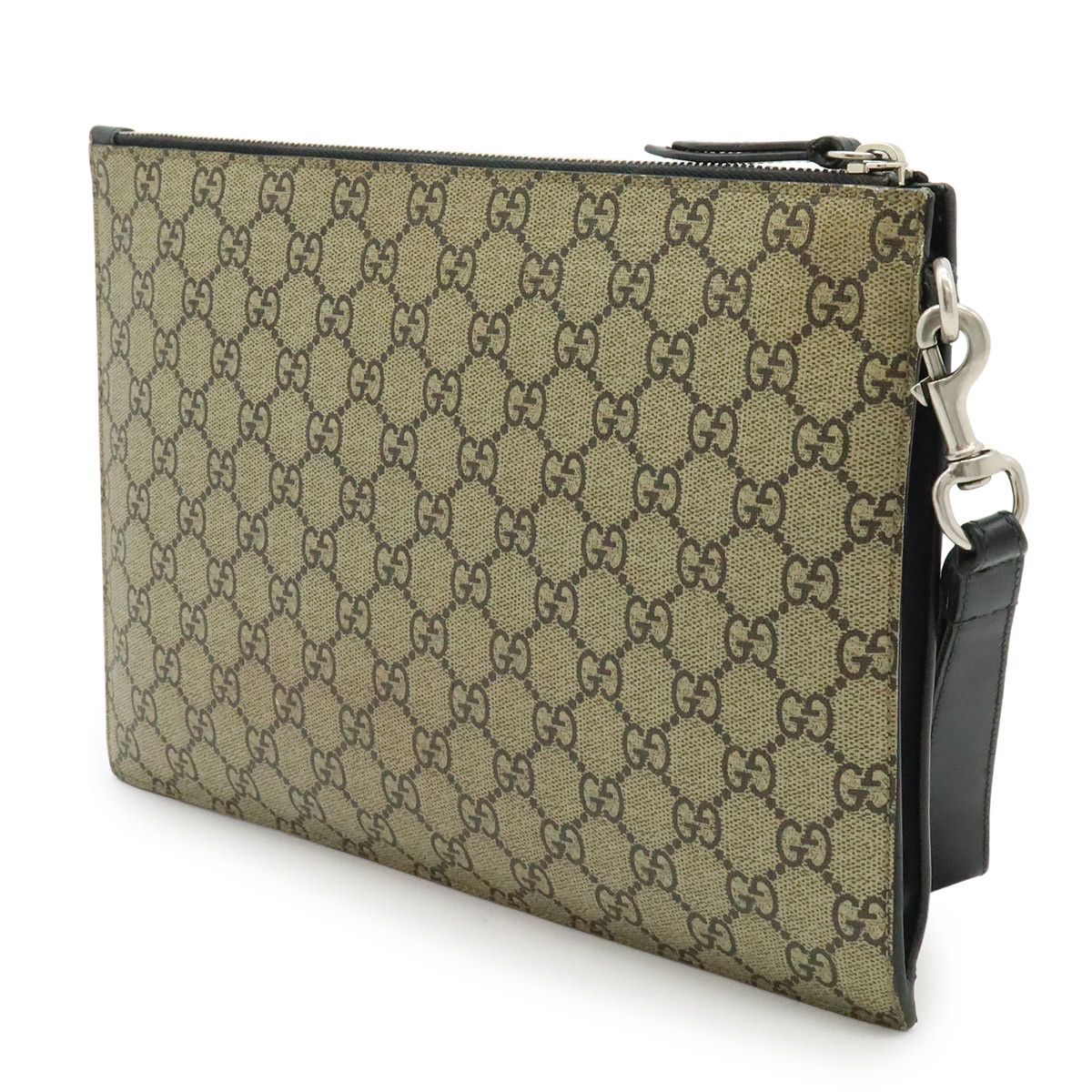 Gucci Gucci Gucci GG Supreme PVC Clutch Bag Canvas Clutch Bag 473904 DUTY FREE for USA Size ONE SIZE - 2 Thumbnail