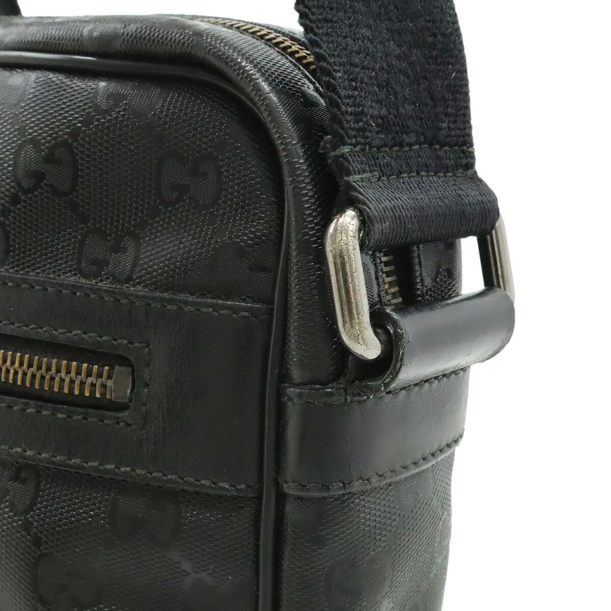 Gucci Gucci Gucci GG Imprime PVC Shoulder Bag Canvas Crossbody Bag 201448 DUTY FREE for USA Size ONE SIZE - 4 Thumbnail