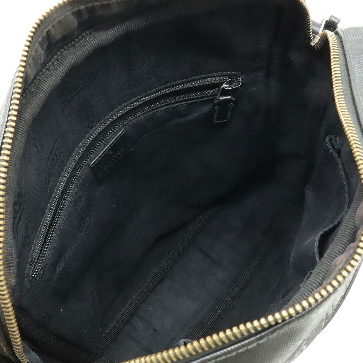 Gucci Gucci Gucci GG Imprime PVC Shoulder Bag Canvas Crossbody Bag 201448 DUTY FREE for USA Size ONE SIZE - 7 Thumbnail