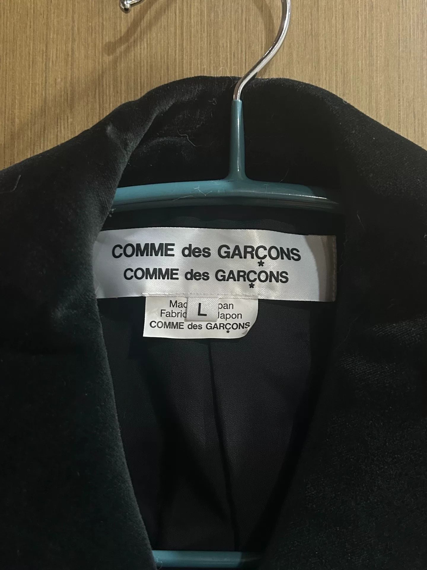 Comme des Garcons CDG COMCOM Bow Detail Blazer Coat Size US L / EU 52-54 / 3 - 3 Thumbnail