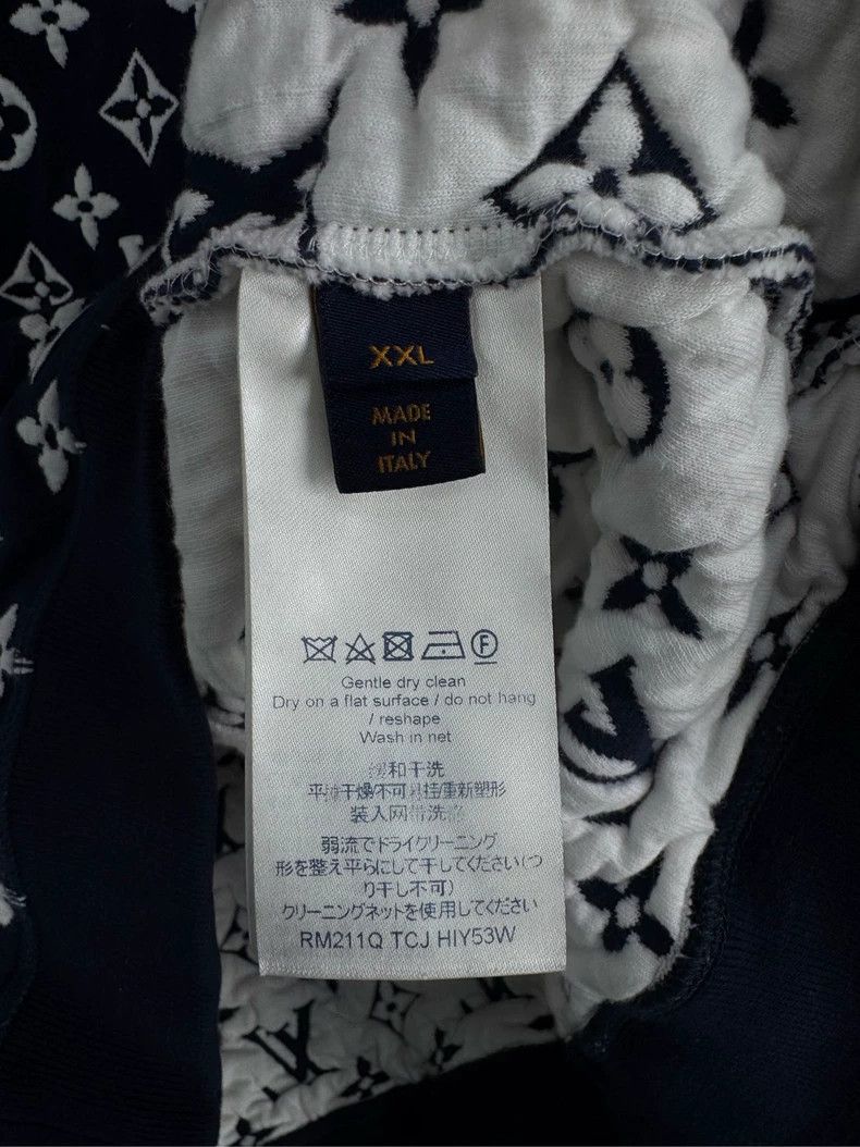 Louis Vuitton LOUIS VUITTON Monogram Knit Sweatshirt Size US XXL / EU 58 / 5 - 5 Thumbnail