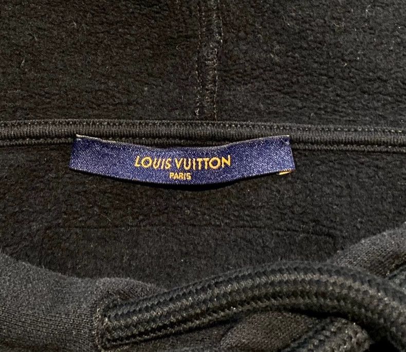 Louis Vuitton Louis Vuitton Black Logo Sweatshirt Size US XS / EU 42 / 0 - 7 Thumbnail