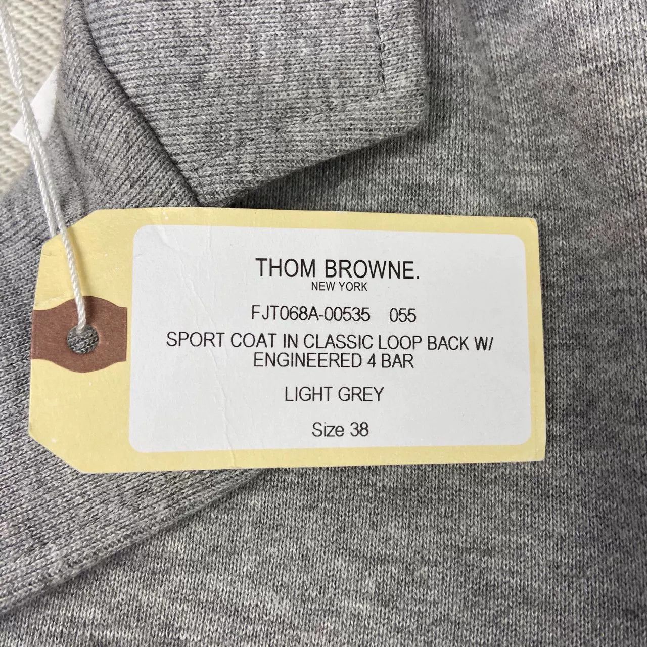 Thom Browne thombrowne gray and white striped blazer Size US M / EU 48-50 / 2 - 7 Thumbnail