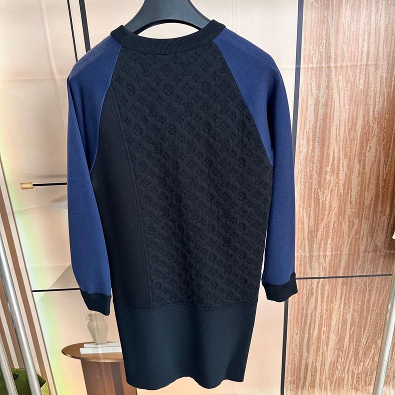 Louis Vuitton Louis Vuitton Colorblock Monogram Sweatshirt Dress Size US S / EU 44-46 / 1 - 2 Thumbnail