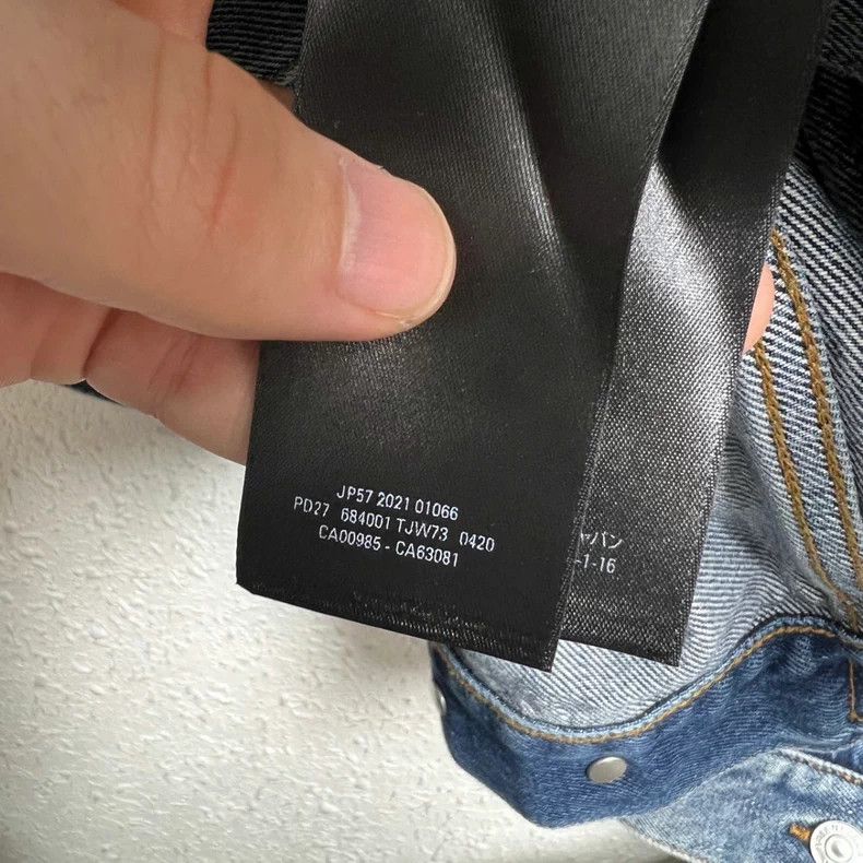 Balenciaga Balenciaga Fortnite Denim Jacket Blue XS Size US XS / EU 42 / 0 - 6 Thumbnail