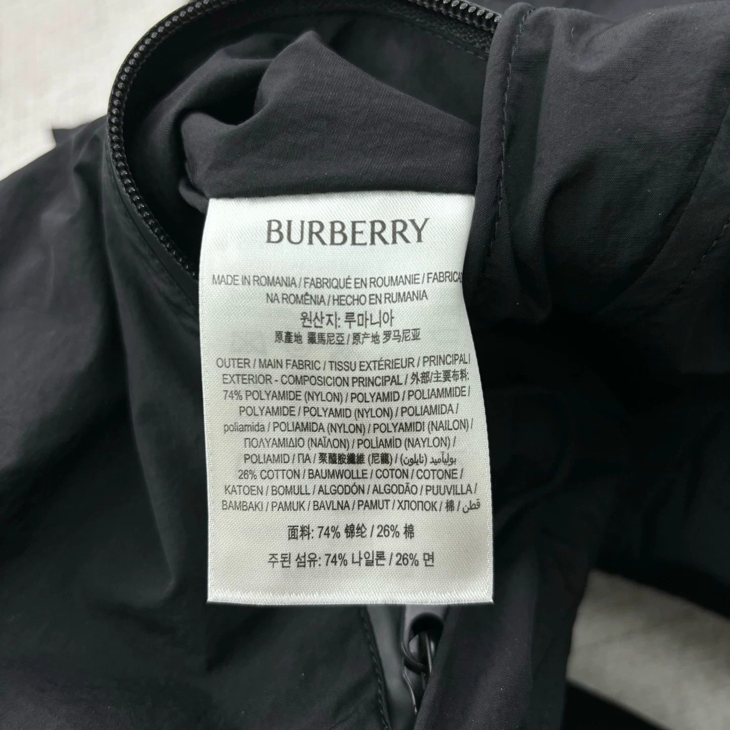 Burberry Burberry Solid Equestrian Knight Zip Jacket Size US XXS / EU 40 - 6 Thumbnail