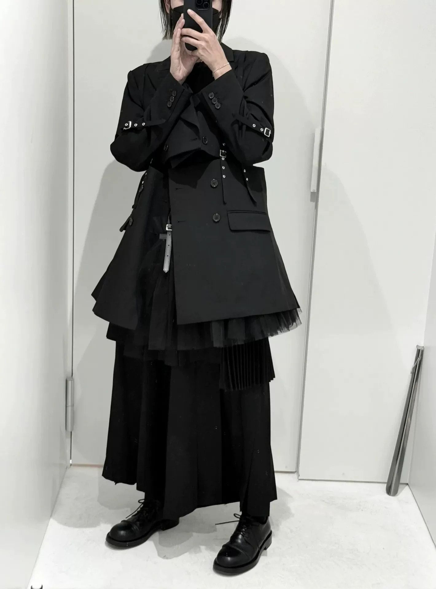 Comme des Garcons Noir Kei Ninomiya Wool Coat 2025 Size M / US 6-8 / IT 42-44 - 3 Thumbnail
