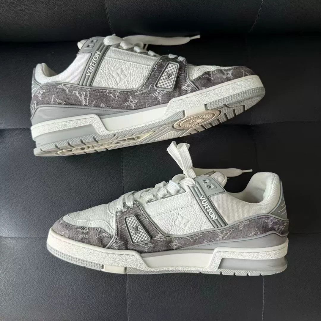 Louis Vuitton Louis Vuitton 2024 Trainer Low Top Sneakers Size US 9 / EU 42 - 6 Thumbnail
