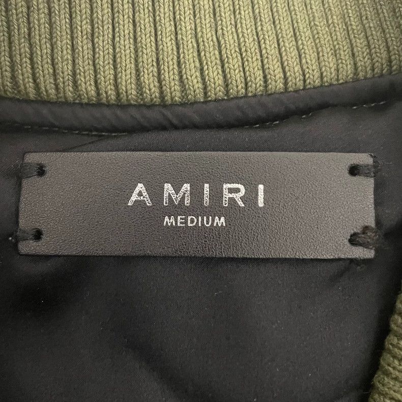 Amiri Amiri Green Camo Bomber Jacket M Size US M / EU 48-50 / 2 - 3 Thumbnail