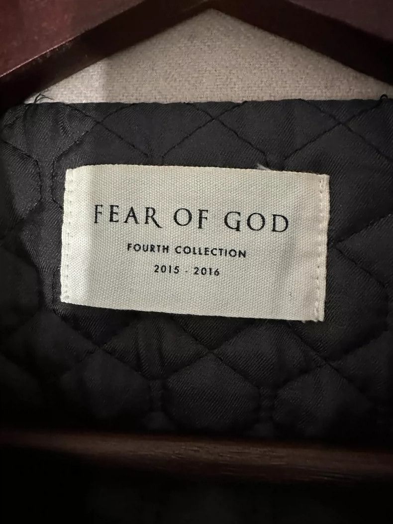 Fear of God Fear of God 4th Wool Bomber Jacket Size US L / EU 52-54 / 3 - 3 Thumbnail