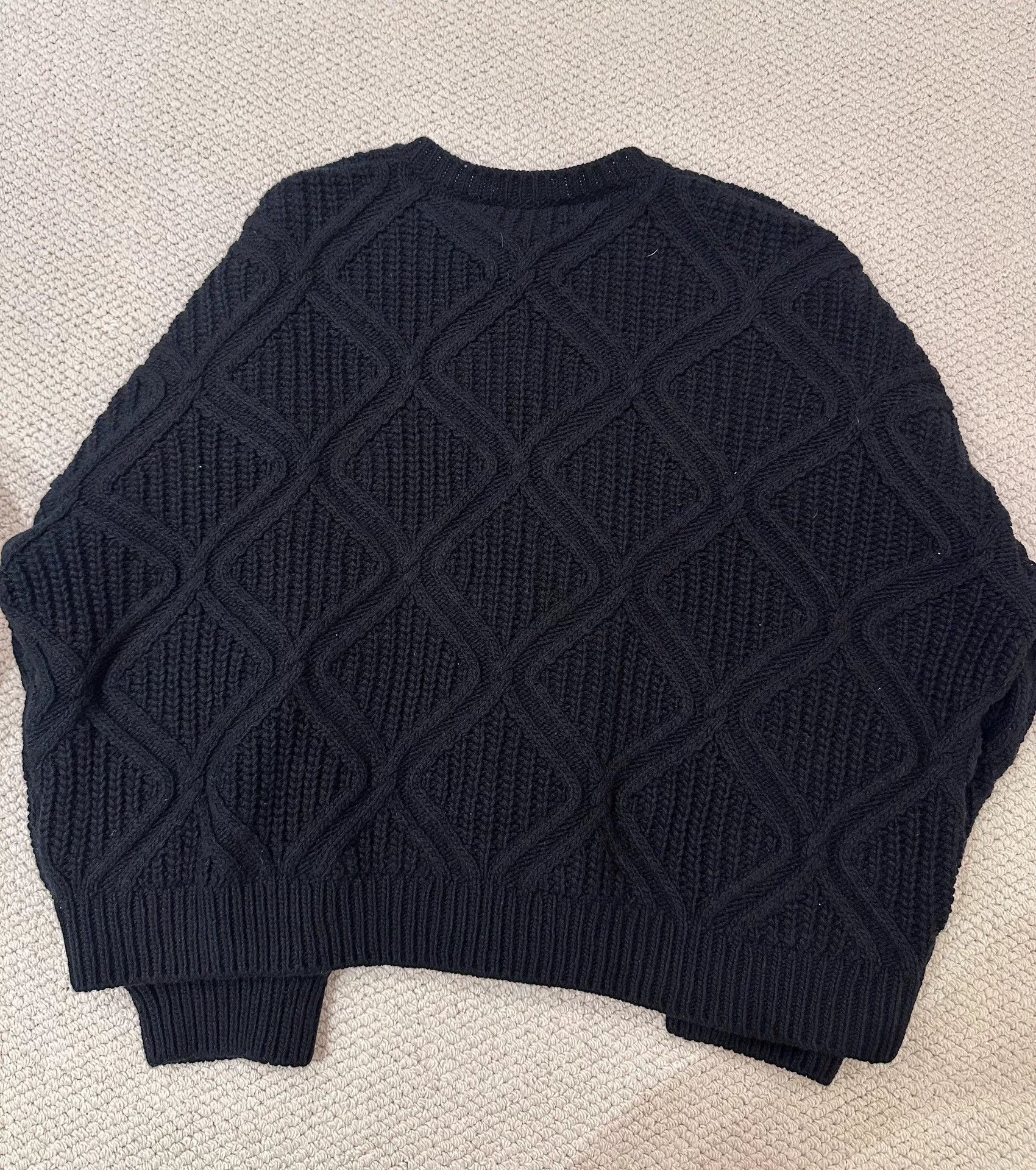 Valentino Valentino Black Knit Studded Cardigan Size US M / EU 48-50 / 2 - 5 Thumbnail