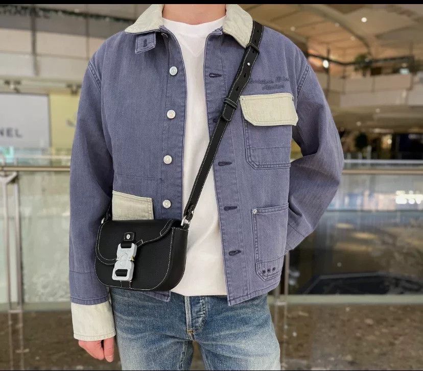 Dior Dior Blue Four-Pocket Workwear Jacket Size US M / EU 48-50 / 2 - 4 Thumbnail