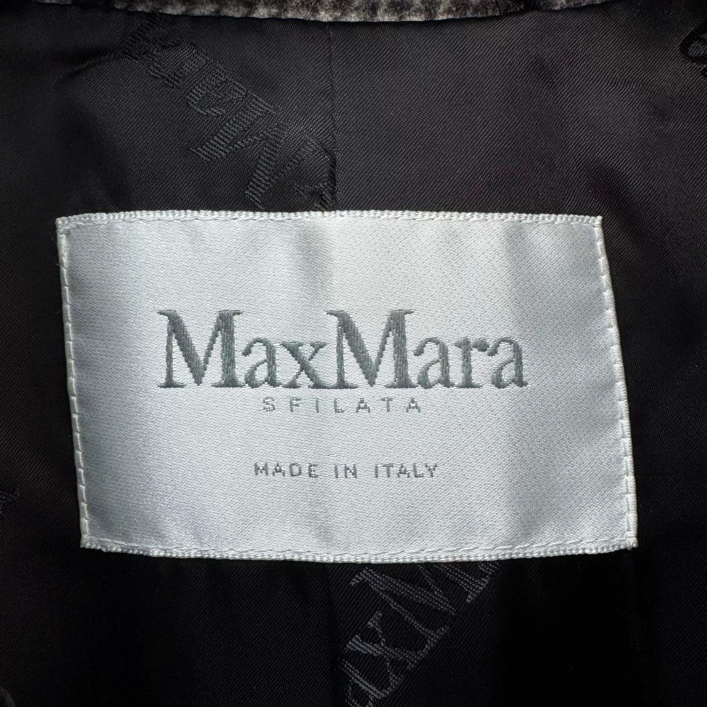 Max Mara maxmara gray plaid wool coat Size US M / EU 48-50 / 2 - 6 Thumbnail