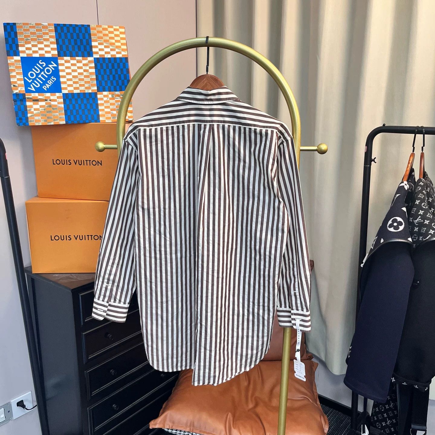 Miu Miu miumiu black and white striped zip jacket Size US S / EU 44-46 / 1 - 2 Thumbnail